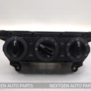 2015 MAZDA 2 Heater/Ac Controls